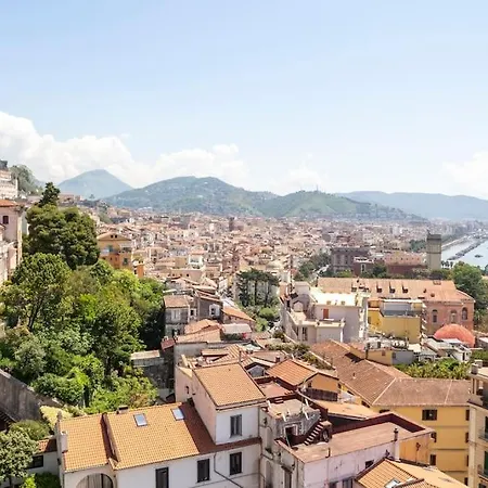 شقة La Dimora Dei Naviganti - 15 Min Dalla Costiera Amalfitana Vista Mare Con Jacuzzi