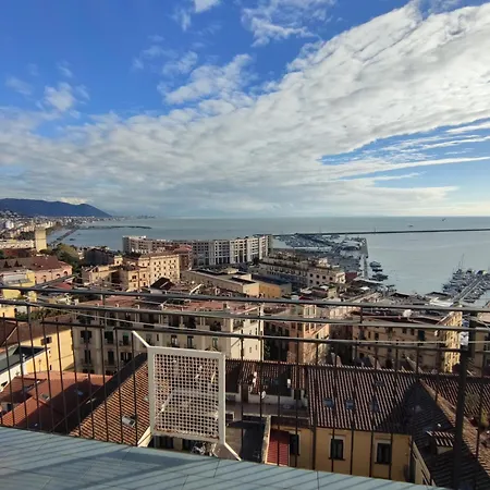 La Dimora Dei Naviganti - 15 Min Dalla Costiera Amalfitana Vista Mare Con Jacuzzi شقة *