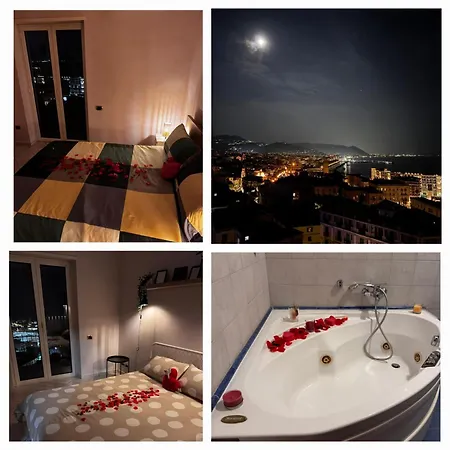 شقة La Dimora Dei Naviganti - 15 Min Dalla Costiera Amalfitana Vista Mare Con Jacuzzi ساليرنو