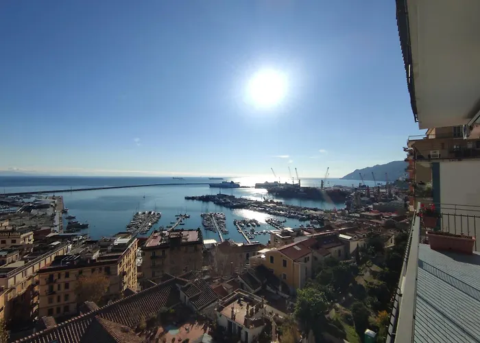 La Dimora Dei Naviganti - 15 Min Dalla Costiera Amalfitana Vista Mare Con Jacuzzi Appartement